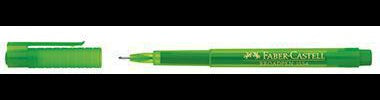 Faber-Castell Fineliner BROADPEN 1554 – 0,8 mm, rote Tinte, dokumentenecht, Made in Germany