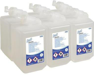 Scott Handdesinfektionsschaum Control 6392 mit Alkohol 1l – dermatologisch getestet, bakterizid & viruzid