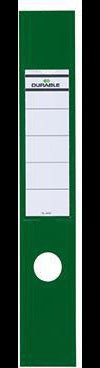 DURABLE Ordnerrückenetikett ORDOFIX® breit/lang 60 x 390 mm selbstklebend mit Griffloch 10 Stück