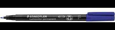 STAEDTLER Lumocolor 318-2 Folienstift permanent rot 0,6 mm – wisch- und wasserfest, Made in Germany