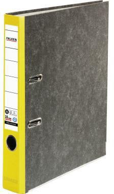 Falken Ordner S50 DIN A4 50mm grau – Blauer Engel, FSC, klimaneutral, Made in Germany