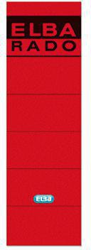 ELBA Ordnerrückenetiketten breit/kurz 59 x 190 mm, grün, 10 Etiketten pro Packung