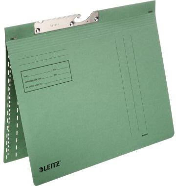 LEITZ Pendelhefter 20140015 DIN A4 250 g/m² kaufmännische Heftung gelb 50 Stück