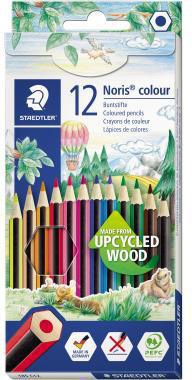 STAEDTLER Noris colour 185 Farbstifte – 12er-Set, bruchfeste Minen, sechskant-ergonomisch