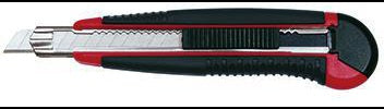 WEDO Cutter Auto Load 78409 mit automatischem Klingentausch, 9 mm, schwarz/rot