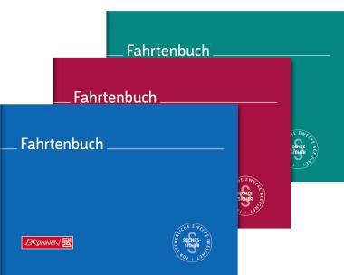 BRUNNEN Fahrtenbuch DIN A6 quer 40 Blatt für PKW – rechtssicher & steuerlich geeignet