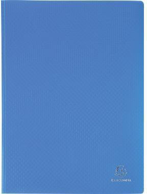 Exacompta Sichtmappe 8822E A4 PP 20 Hüllen hellblau