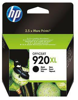 HP Tintenpatrone CD975AE 920XL – Original Schwarz, 49 ml, ca. 1.200 Seiten