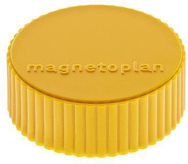 magnetoplan Magnet Discofix Magnum 34 mm sortiert 10 Stück – Ferrit-Magnete mit Schutzkappen