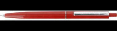 Soennecken Kugelschreiber No. 25 rot – 10er Pack, dokumentenecht, Metallclip