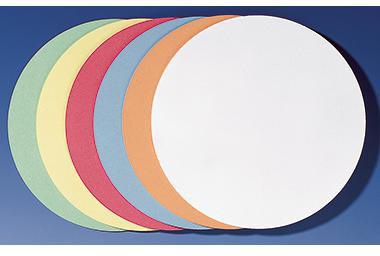FRANKEN Moderationskarten UMZS 10 99 sk – 300 Stück, farbig sortiert, selbstklebend, 9,5 cm