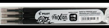 PILOT FriXion Point Tintenrollermine 0,3 mm rot – 3er-Pack mit thermosensitiver Tinte