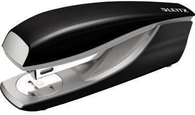 LEITZ Heftgerät NeXXt Style 5562 Metall satin schwarz 30 Blatt Direct Impact Technology