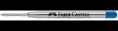 Faber-Castell Großraummine 148740 M schwarz – Dokumentenecht, 0,4 mm, ISO 12757-2