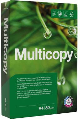 Multicopy Kopierpapier DIN A3 80 g/m² weiß 500 Blatt – The Reliable Paper