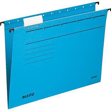 Leitz Hängemappe ALPHA A4 gelb 25 Stück – 275 g/m² Recycling-Karton