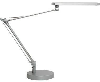 UNILUX Tischleuchte MAMBO LED schwarz – flexibel mit Doppelarm & Klemmfuß