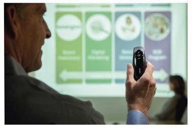 Kensington Wireless Presenter Expert mit grünem Laserpointer, 45 m Reichweite, Cursorsteuerung