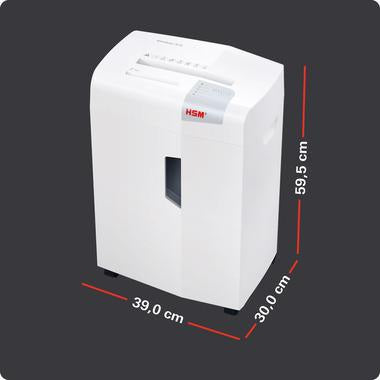 HSM Aktenvernichter shredstar X15 – Partikelschnitt P-4, 15 Blatt, 26 l, leise für kleine Büros