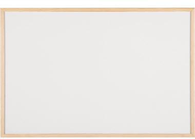 BI-OFFICE Whiteboard Basic 60x45 cm magnethaftend mit Holzrahmen