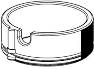 SCHELL Blendring PETIT SC – Chrom-Abdeckring mit O-Ring für PETIT SC