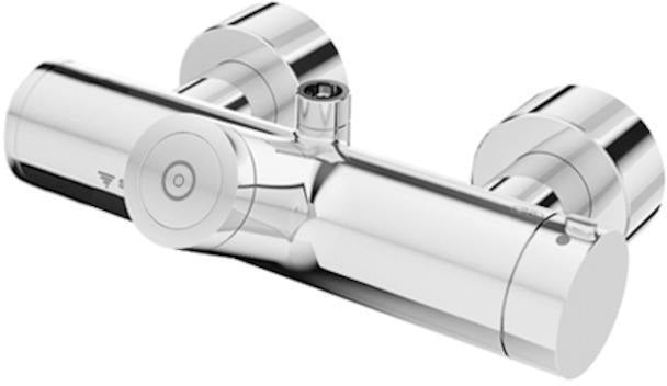 SCHELL VITUS VD-C-T Aufputz-Duscharmatur mit Thermostat & CVD-Touch-Elektronik, chrom