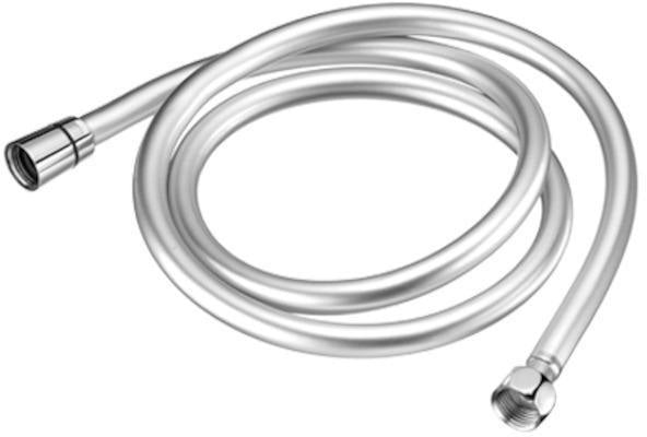 SCHELL Brauseschlauch für Duscharmaturen, chrom – 1500 mm, Verdrehschutz, 1/2 Zoll
