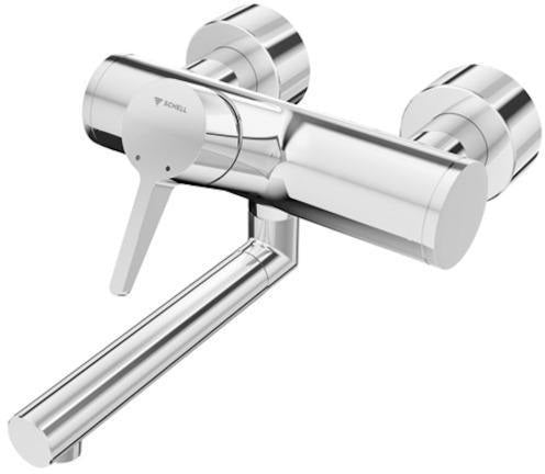 SCHELL VITUS VW-EH-M Aufputz-Waschtischarmatur mit manueller thermischer Desinfektion, chrom