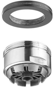 SCHELL Strahlregler ND-Armaturen AG M24 x 1 chrom – Ersatzteil für Niederdruckarmaturen