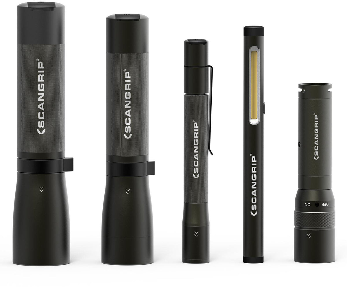 SCANGRIP FLASH Pencil LED-Taschenlampe 75 lm, 40 m Leuchtweite, IP54, 2x AAAA