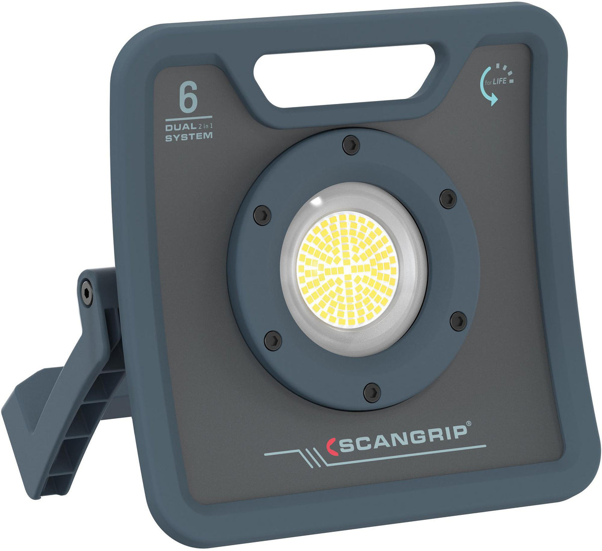 SCANGRIP Akku-Arbeitsleuchte NOVA 4C+R 30 W, 400-4000 lm, IP67, 5700K