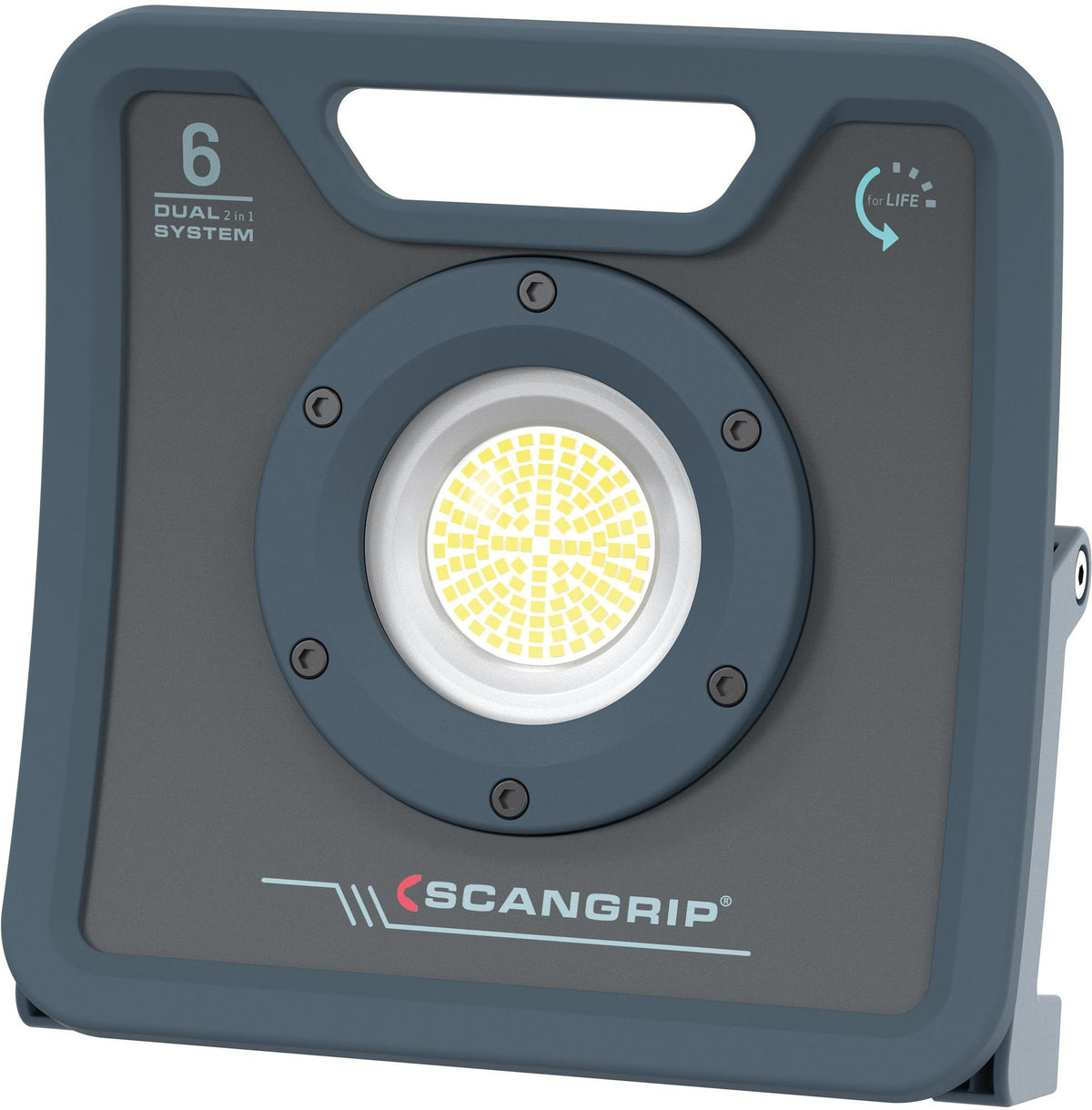 SCANGRIP Akku-Arbeitsleuchte NOVA 4C+R 30 W, 400-4000 lm, IP67, 5700K