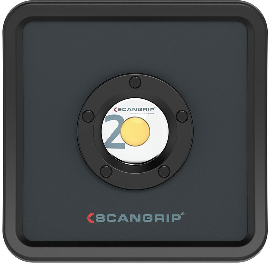 SCANGRIP LED-Baustrahler NOVA R 16 W 2000 lm Akku IP67 – Mobiles Arbeitslicht