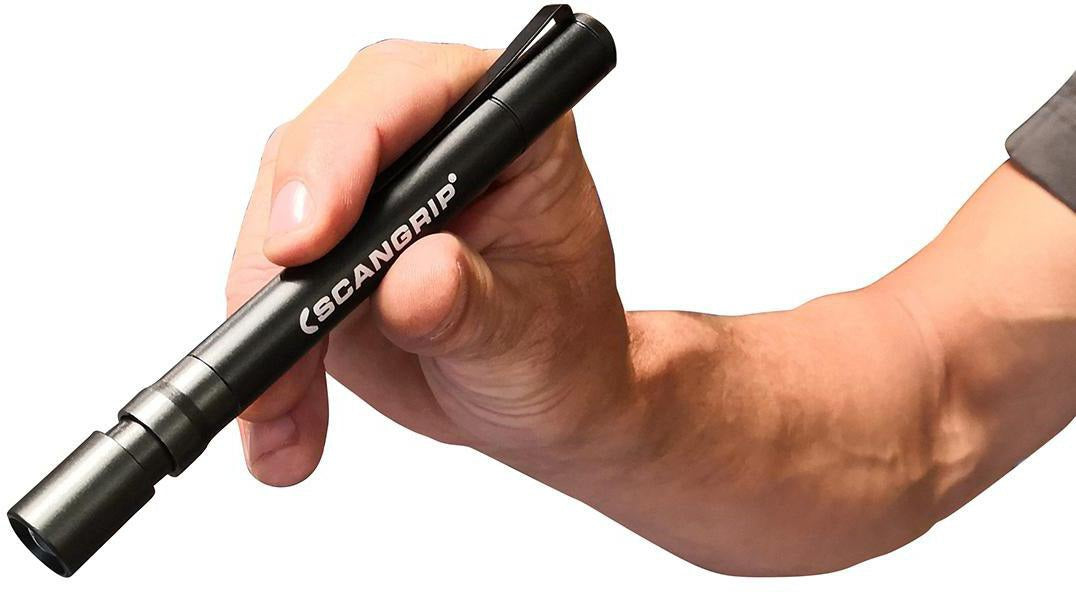 SCANGRIP FLASH Pencil LED-Taschenlampe 75 lm, 40 m Leuchtweite, IP54, 2x AAAA