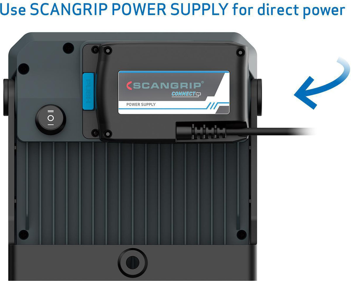 SCANGRIP LED-Strahler VEGA 4 CONNECT 40 W – 2000-4000 lm, IP54, diffus, blendfrei
