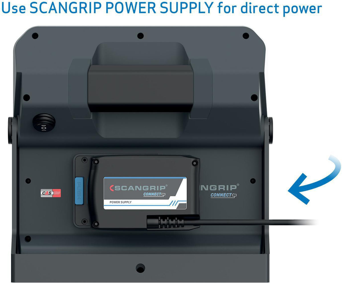 SCANGRIP LED-Strahler VEGA 4 CONNECT 40 W – 2000-4000 lm, IP54, diffus, blendfrei