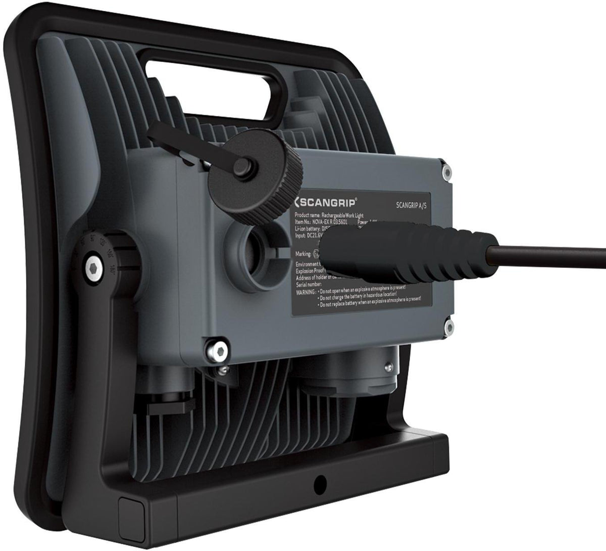 SCANGRIP NOVA-EX R Akku-LED-Strahler 31 W, 2000–4000 lm, IP65, EX-geschützt