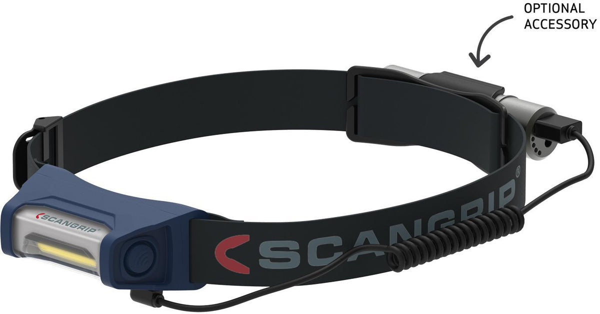 SCANGRIP LED-Kopfleuchte I-VIEW 3,8 V 1600 mAh Li-ion mit 400 Lumen und Sensormodus