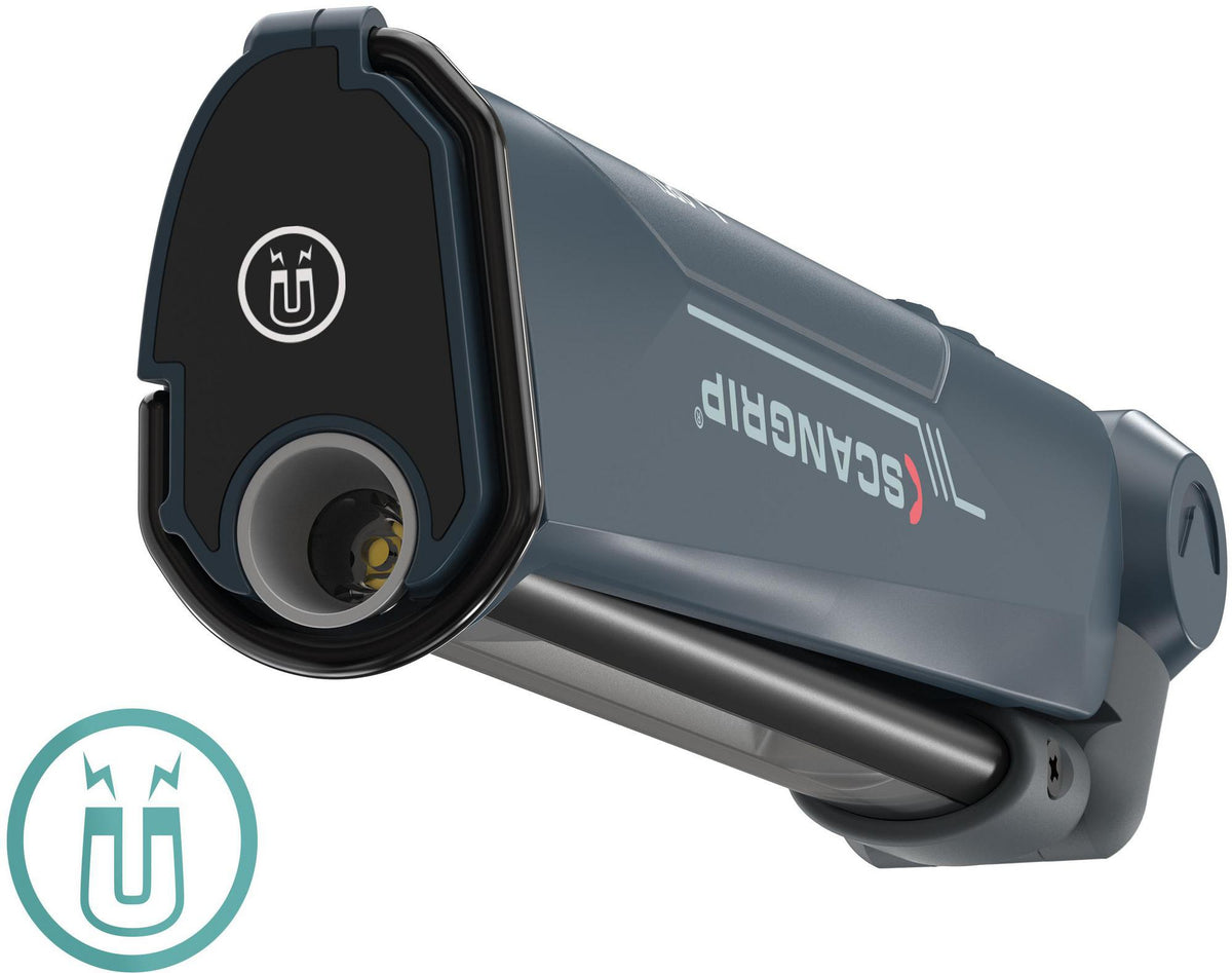 SCANGRIP LED-Akku-Arbeitsleuchte SLIM 3,7 V 2600 mAh Li-Ion 3,5 W 500 lm – 3-in-1 Handlampe