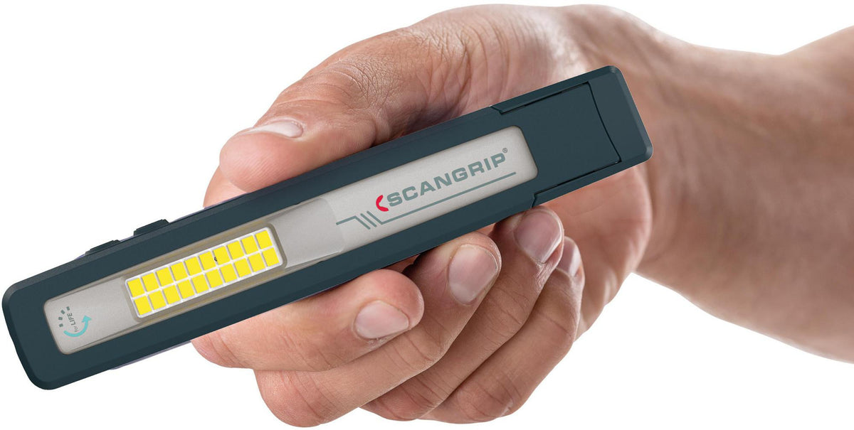 SCANGRIP STAR LED-Akkuhandleuchte 500/1000 lm, 3,7 V 5200 mAh Li-Ion, IP65