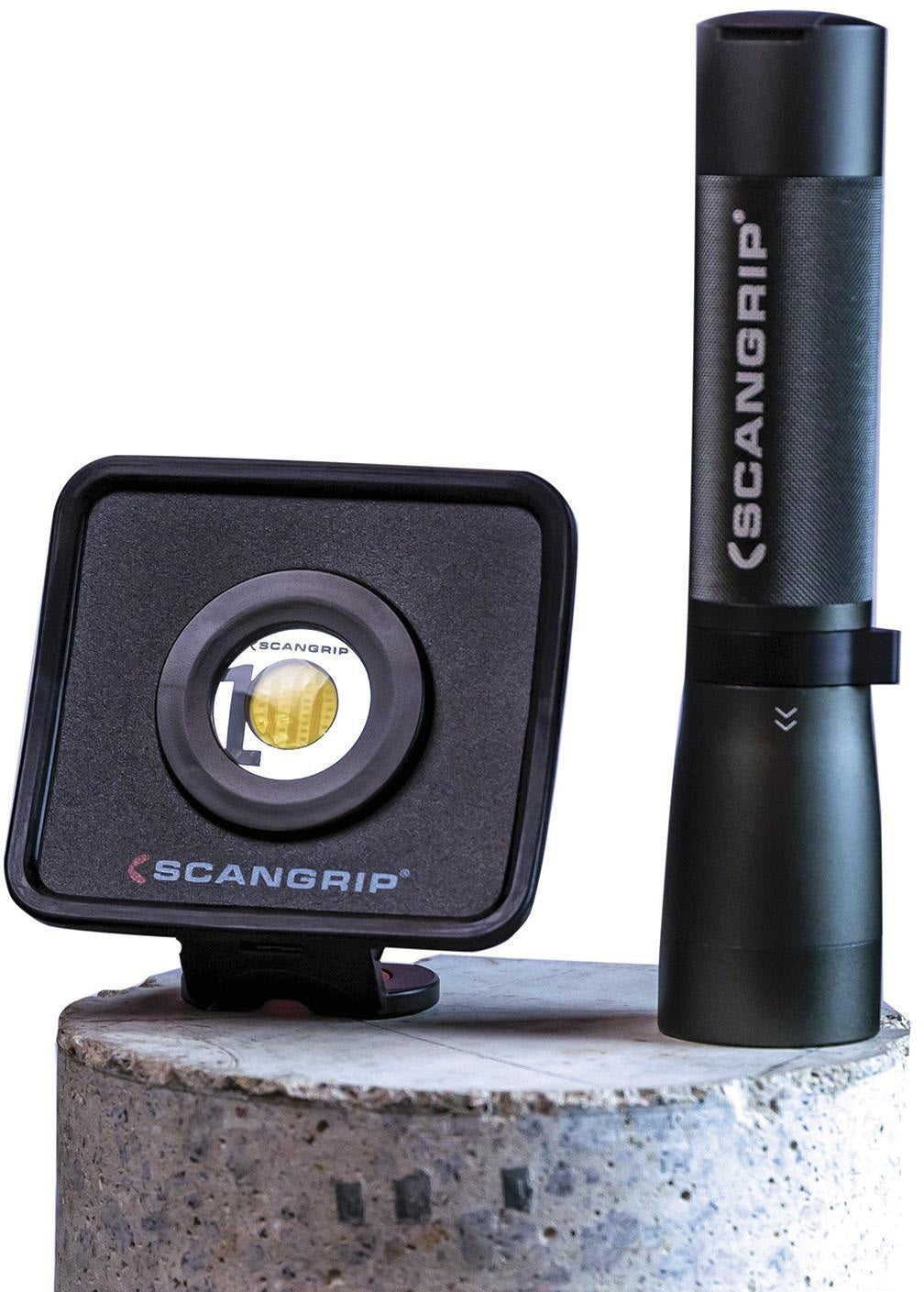 SCANGRIP NOVA MINI LED-Strahler 10 W, 100-1000 lm, IP65, Akku