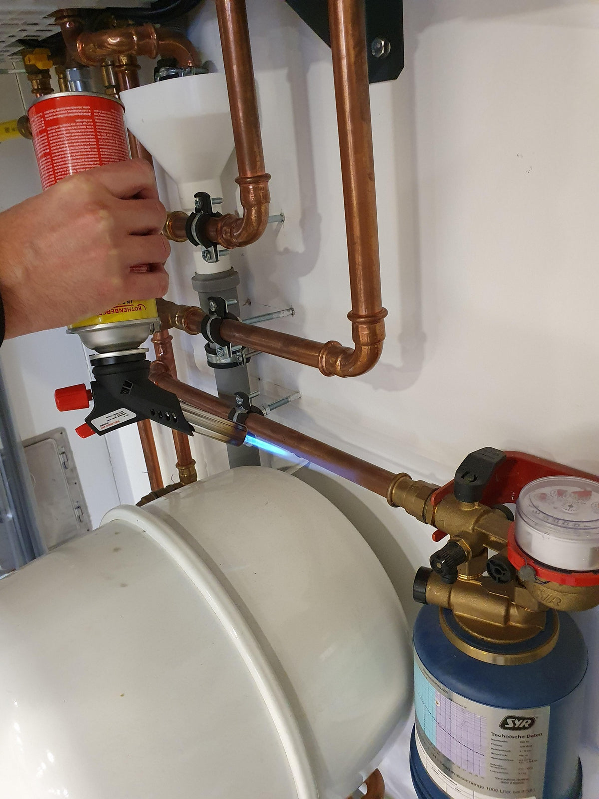 ROTHENBERGER Lötlampe Kit RS 220 mit Gaskartusche 73 g/h, 1,0 kW