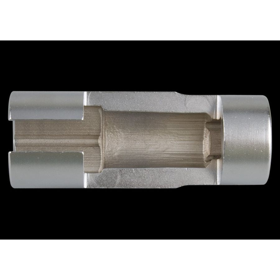 KING TONY Profi-Werkzeuge - 1/2" Steckschlüssel für Lambdasonden - 22 mm 9AJ4322D