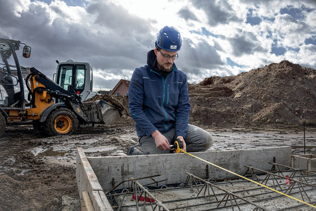 STABILA Kapselbandmaß LBM 2000 STEEL 20 m – Stahlband mit Universalhaken