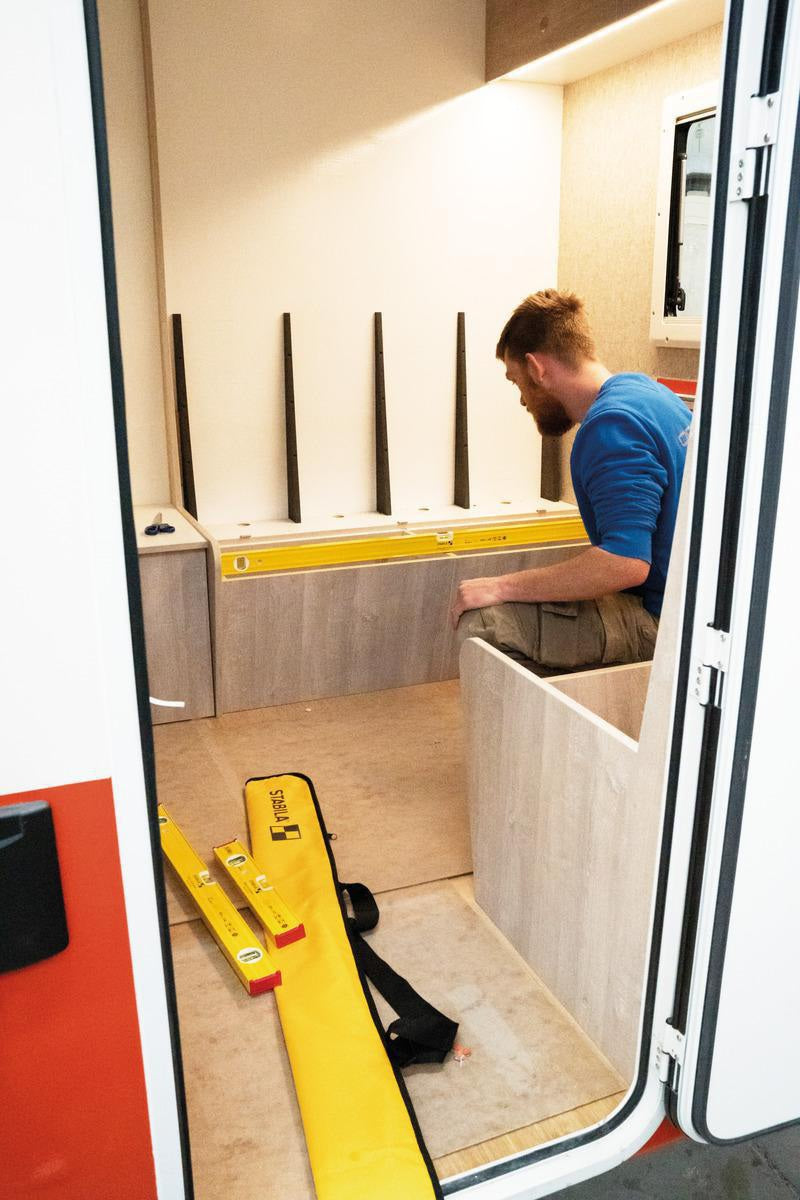 STABILA Wasserwaagenset PRO SET 80 AS 4-teilig – Alu-Profil mit Rutsch-Stoppern, 120/60/30 cm