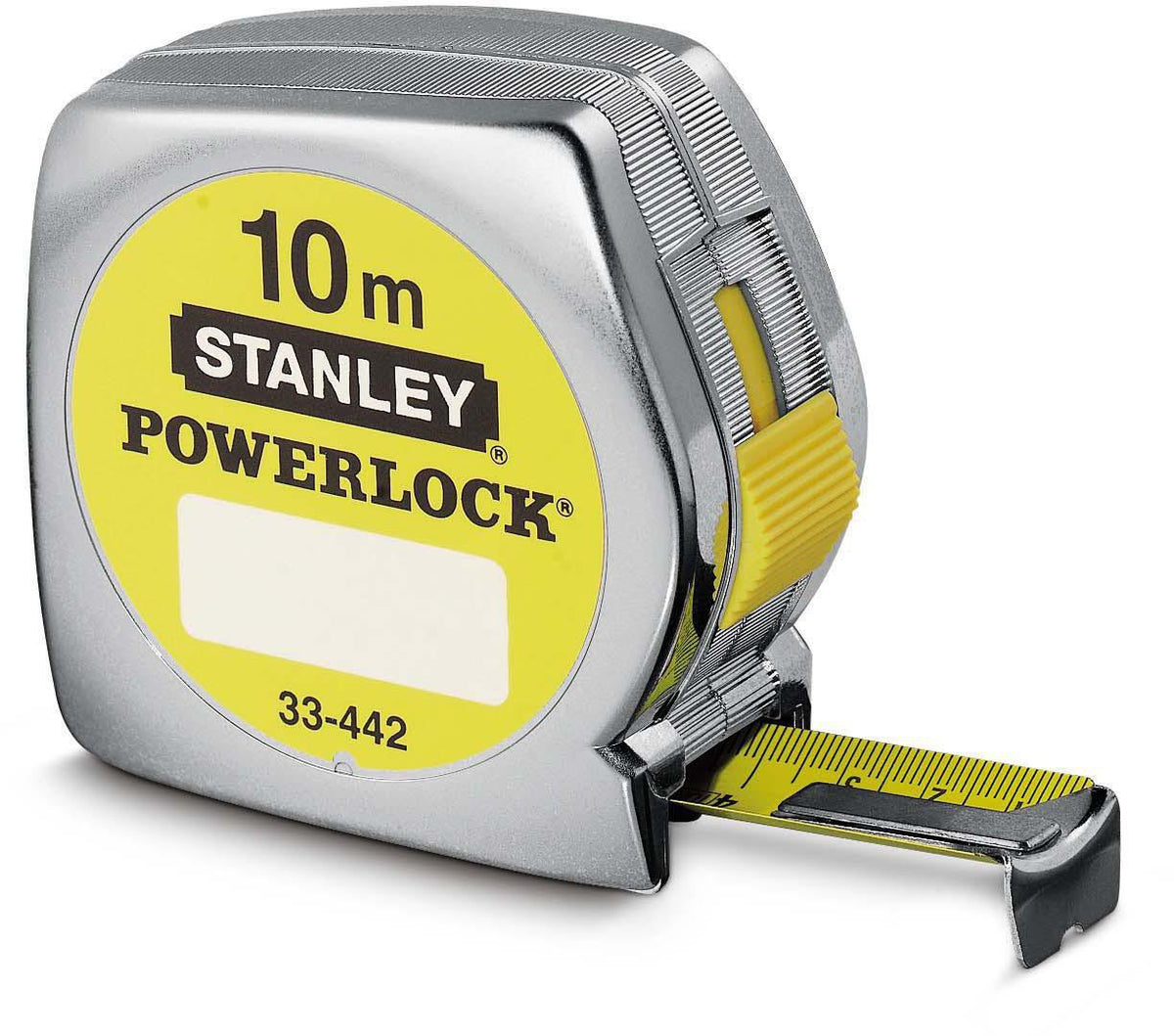 STANLEY PowerLock® Taschenrollbandmaß 5 m, 25 mm Band, mm/cm, Kunststoffgehäuse