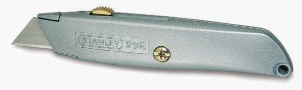 STANLEY Universalmesser 99 E mit einziehbarer Klinge und Zinkdruckguss-Gehäuse