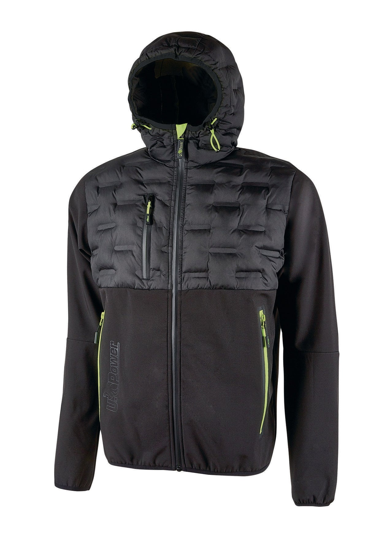 U.POWER Hybrid-Softshelljacke Spock Gr. 2XL – wasserabweisend, winddicht & atmungsaktiv