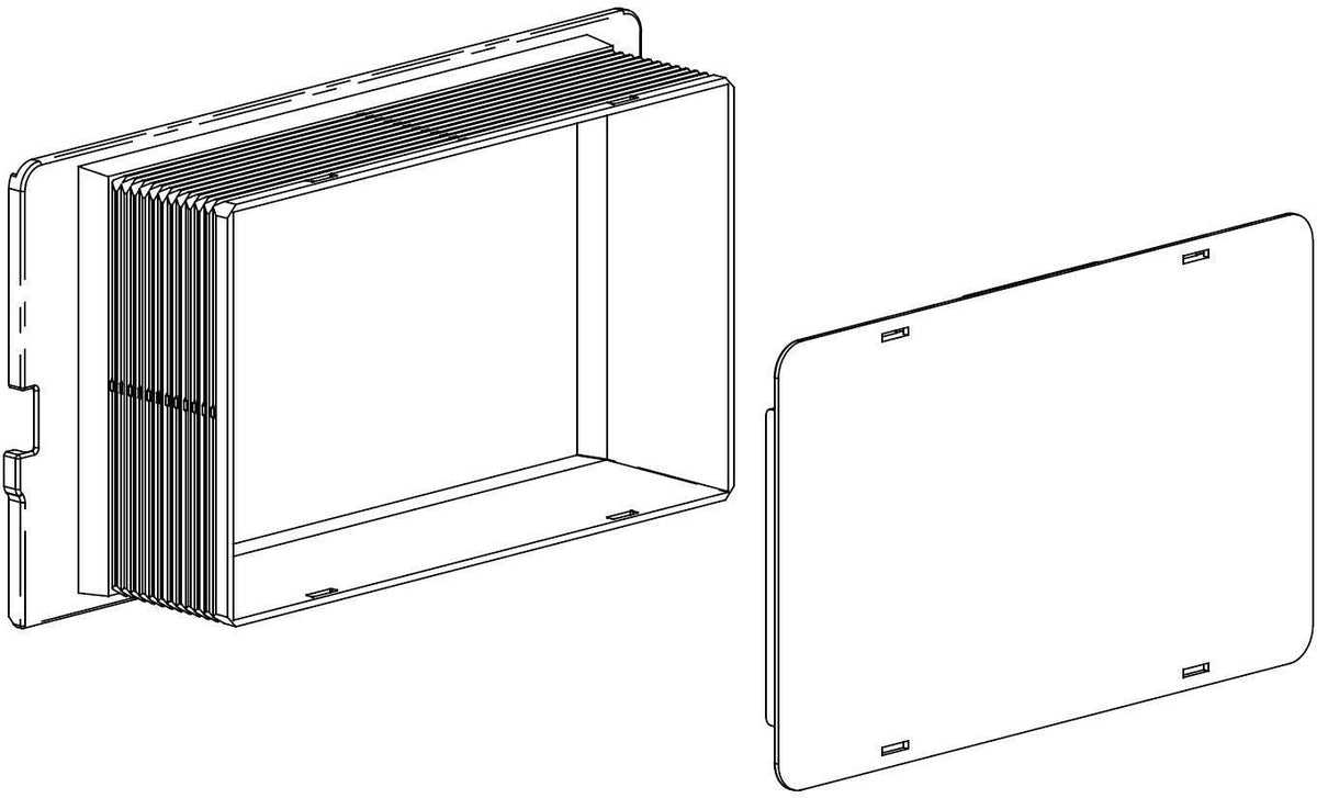 TOTO Bauschutz für Vorwandelement für WASHLET – Passgenauer Schutz für die Installation