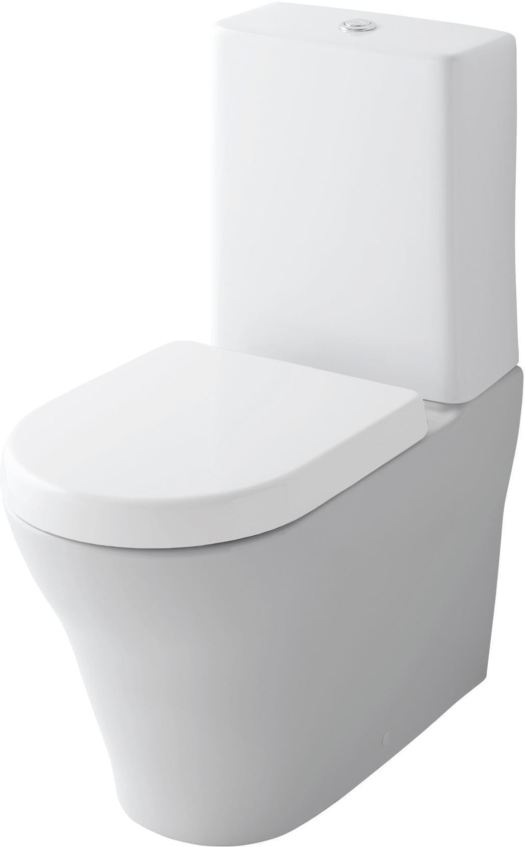 TOTO MH Stand-WC randlos weiß mit Tornado Flush und CeFiONtect Tiefspüler